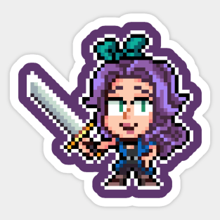 Abigail Pixel Sticker